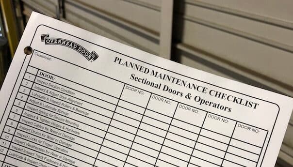 Planned Maintenance Program — Overhead Door™ Company of Bellingham